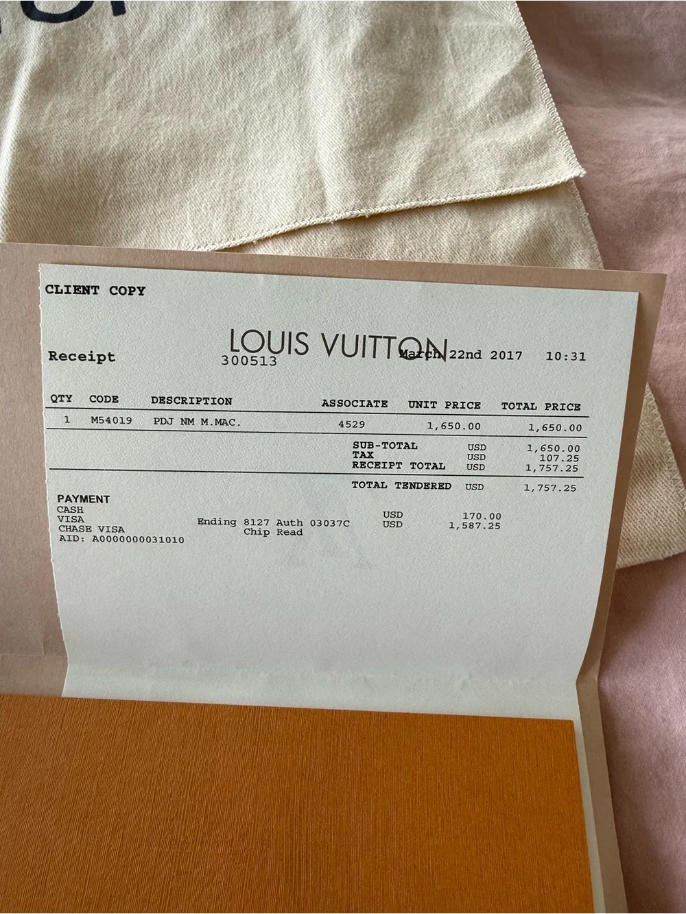 Louis Vuitton Monogram Canvas Travel Tote - Brown